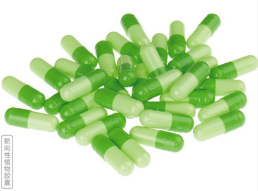 Vegetable entersoluble capsule